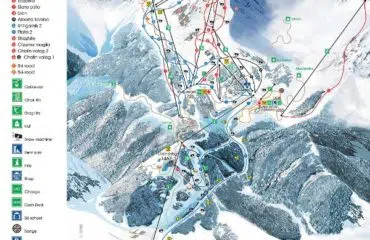 harta ski bansko