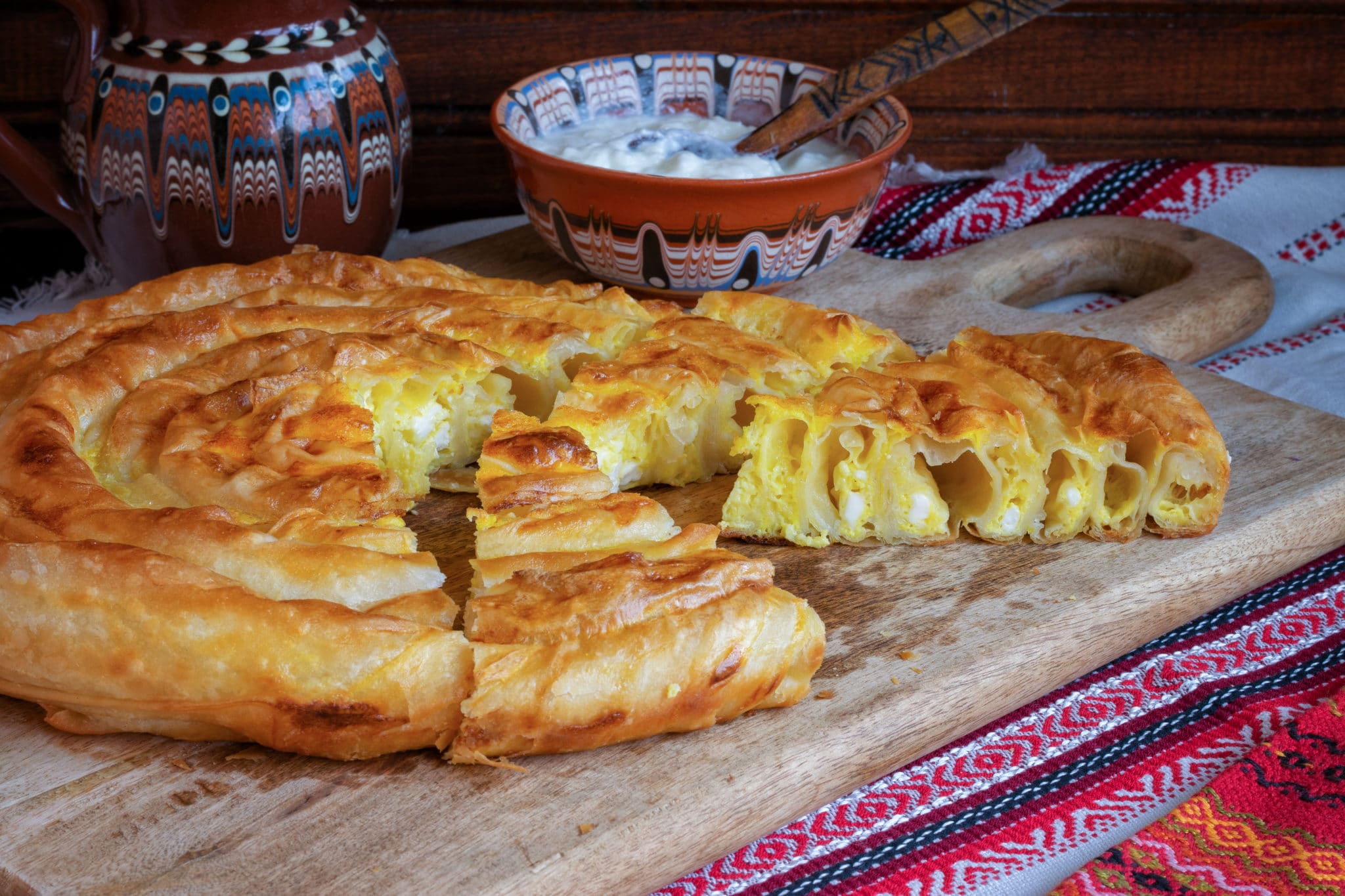 Cea mai simpla de reteta de Banitsa, placinta bulgareasca traditionala ...