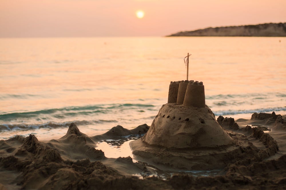 castel de nisip cetate