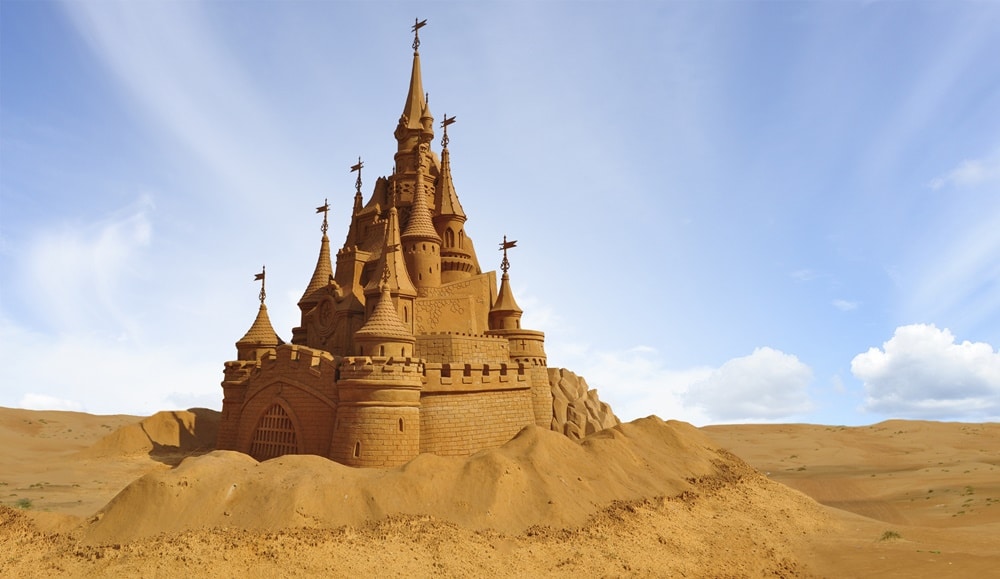 castel de nisip disney 