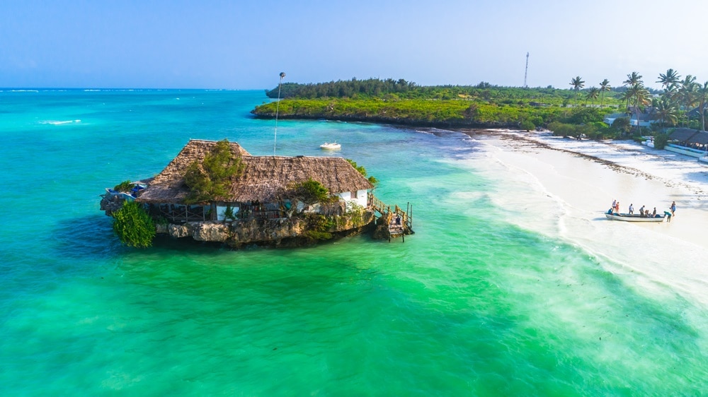 The Rock Zanzibar, cel mai faimos restaurant de pe insula si cum ...