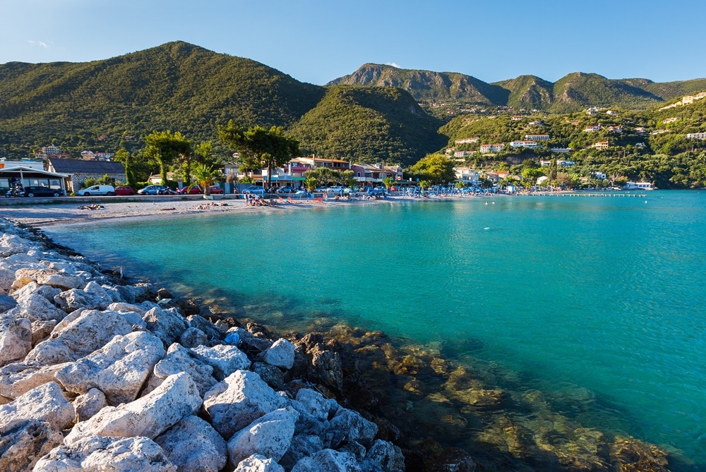 Ipsos Beach Corfu, una dintre plajele cu distinctie Blue Flag de pe ...